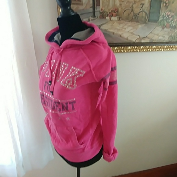 V.S. PINK hoodie sweatshirt size small - Picture 3 of 7